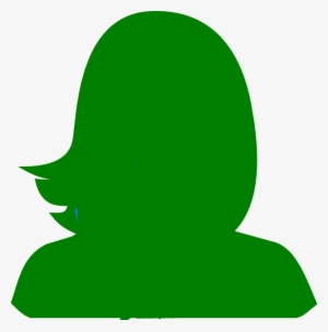 Woman Silhouette - Green Silhouette #3013214