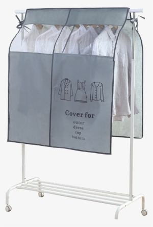 Clothes Storage Bag Hanging Clothes Three Dimensional - Clothing #3013381