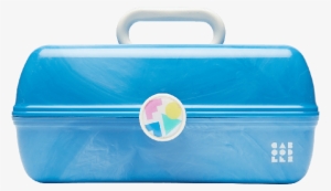 Caboodles Vintage On The Go Girl Classic Makeup Case, - Caboodles Blue Marble #3013479