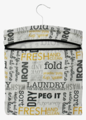 Hanging Waterproof Inside Clothes Peg , Adorable Cotton - Newsprint #3013578