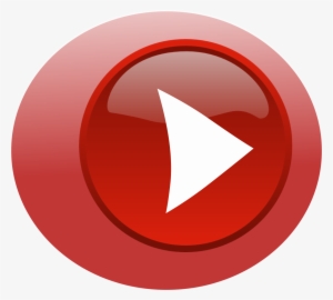 Red Youtube Play Button Png For Kids - Portable Network Graphics #3013954