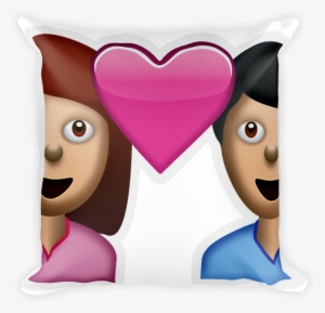 Couple With Heart - Popdesigners Couple With Heart Couples Emoticon Emoji #3014201