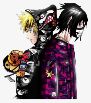 Naruto Naruto Shippuden Naruto Uzumaki Sasuke Sasukeuch - Naruto And Sasuke Bape #3014385