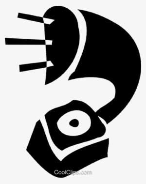 Phonograph Gramophone Record Player Royalty Free Vector - Graphic Design #3014513