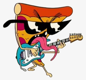 Pizza Steve Holding Guitar - Pizza Steve And His Guitar #3014589