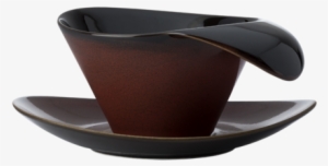 Tea Cup & Saucer - Oneida Teacup Saucer, 7-1/4", Oval, Coupe, For #3014643