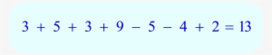 Adding And Subtracting Math Puzzle - Mathematics #3014795