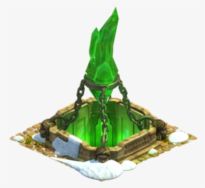 Frozen Flame Green - Illustration #3015245