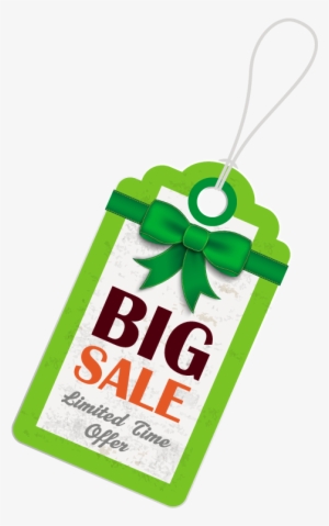 Green Big Sale Hang Tag - Green #3015541