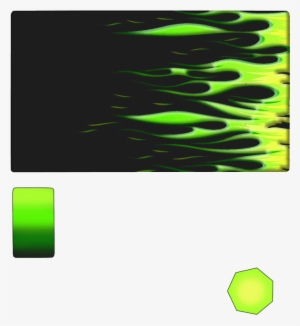 *new*green Flame, Requested By Nerdy Gaming - Graphic Design #3015794