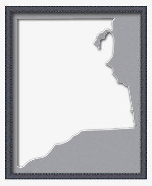 A Map Of Clay With A Museum Style Picture Frame In - Slope #3015883