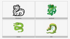 Dragon On Various Operating Systems - Apparel Printing Emoji Dragon Book Bag, Yellow #3015959