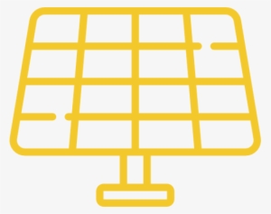 Yellow Solar Panel Icon - Solar Panel #3016609