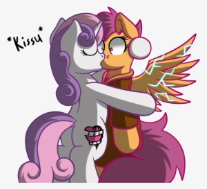 Ask Bloody Sweetie Belle X Apprenticemagescootaloo - Cartoon #3016643