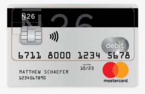 N26 Credit Card Mastercard - Numero Token N26 #3017288