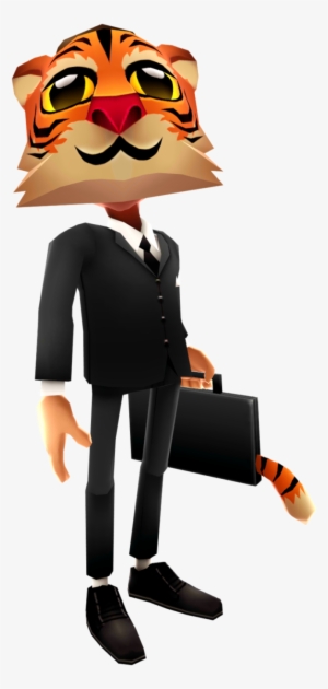 Frank - Subway Surfers Frank Tiger Outfit Coco #3017402