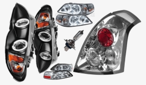 Car Lights & Accessories - Xtune 2002-2005 E46 3-series 4dr Bright Ccfl Halo Black #3017565 Car Lights & Accessories - Xtune 2002-2005 E46 3-series 4dr Bright Ccfl Halo Black #3017565