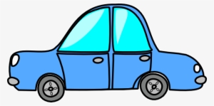The Light Blue Car Clip Art - Car Clip Art Blue #3017629