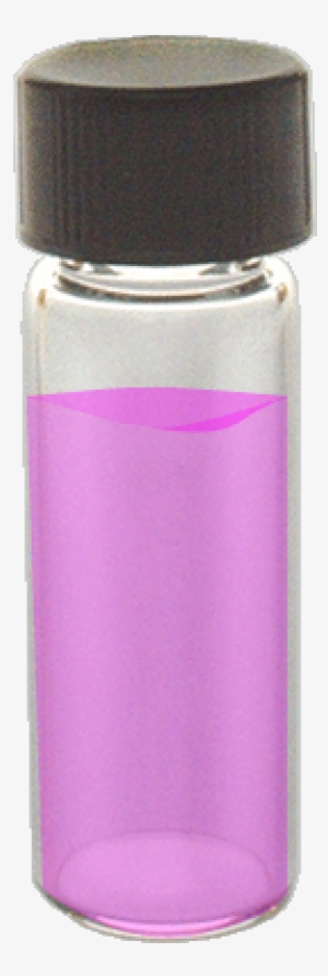 Clearglass Vial Blackl - Water Bottle #3017929