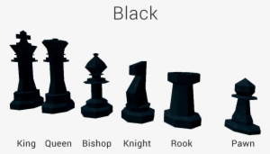 Low Poly Chess Pieces - Low Poly Chess Set #3017974