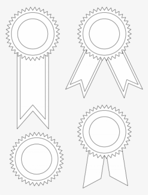 Award Ribbons Template Png Png Images - Printable Ribbon Bow Template #3019304