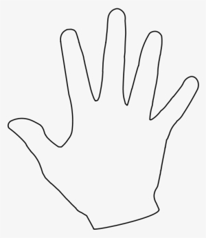 Receiving Hand Outline With Palm Up Inside A Circle - Hand Icon Png ...