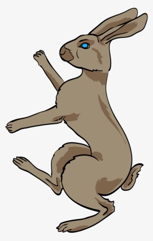 Hare Clipart Heraldic - Coat Of Arms Rabbit #3020195