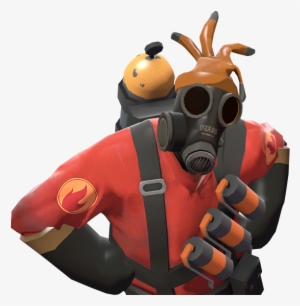 Pyro With The Respectless Rubber Glove Tf2 - Pyro Rubber Glove Hat #3020448
