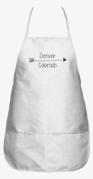 Denver, Colorado Arrow Vintage - Apron #3020481