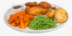 1/2 Roast Chicken & Veggies #3020547