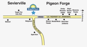 Days Inn Apple Valley Location Map - Days Inn Do Not Disturb Electric Lock Insert, Case #3021396