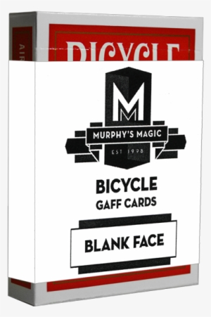 Blank Face Bicycle Cards (red) #3021790