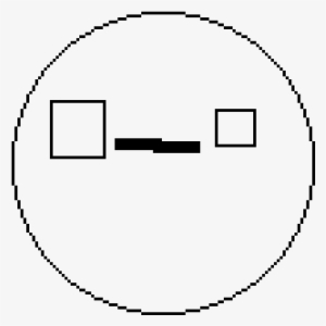 Idk Blank Face - Circle #3022043