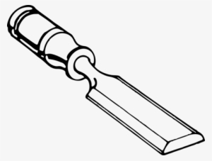 Carving Chisels & Gouges Hand Tool Hammer Saw - Drawing Of A Chisel #3022676