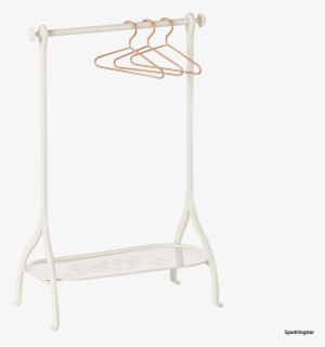 Maileg Clothes Rack Off White - Wieszak Stojący #3023237