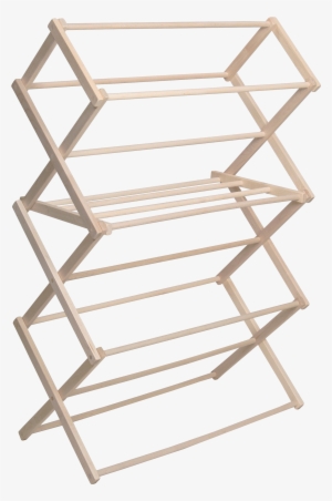 Pennsylvania Woodworks Large Wooden Clothes Drying - Clothes Horse #3023287