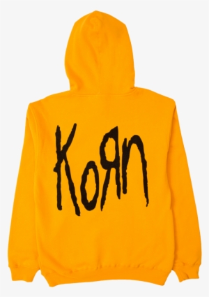 Korn Yellow Hoodie Back - Rare Korn Items For Sale #3023332