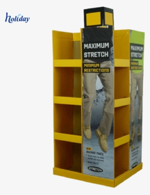 Cardboard Clothes Display Rack, Cardboard Clothes Display - T Shirt Point Of Sale #3023588