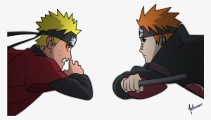 Naruto Pain Transparent Png - Naruto Vs Pain #3023692