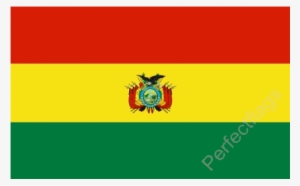 Bolivia With Crest Flag - Drapeau De La Bolivie #3024385