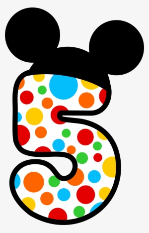 Minnie Mouse Face Group - Number Mickey Mouse Png #3024680