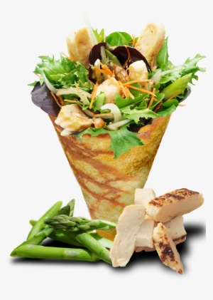 Thai Chicken - Crepe Chicken Png #3025610
