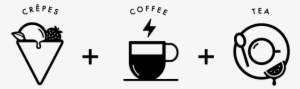 Crepes Coffee Tea Icons-v3 #3025849