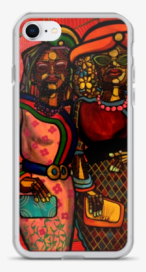 I Phone Case Featuring The Art Of Zsuayka Nzinga - Mobile Phone Case #3026098