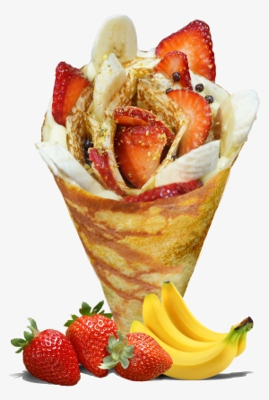 Strawberry Banana - T Swirl Crepe #3026237