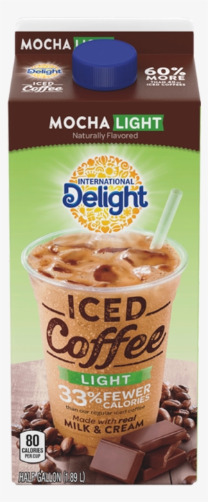 Mocha Light Iced Coffee - International Delight Coffee Creamer, Southern Butter #3026255 Mocha Light Iced Coffee - International Delight Coffee Creamer, Southern Butter #3026255