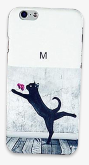 Products/dancing Black Cat Cover Phone Case - Mobile Phone #3026511