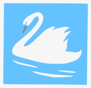 Computer Icons Cygnini Download Silhouette - Swan Clipart #3026545