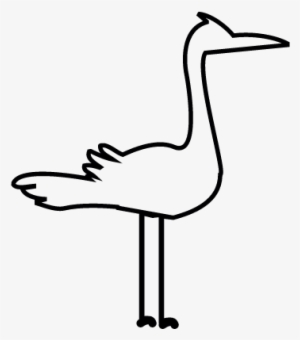 Flamingo Silhouette Vector - Silhouette #3026849