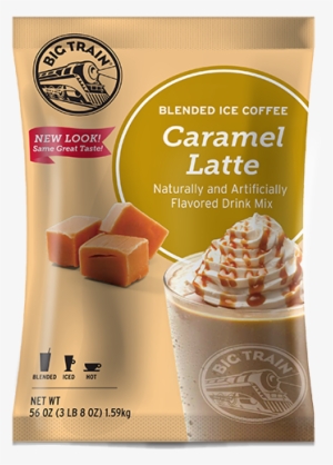 Big Train Caramel Ice Blended Coffee Powder - Ice Coffee Powder Mix #3026934